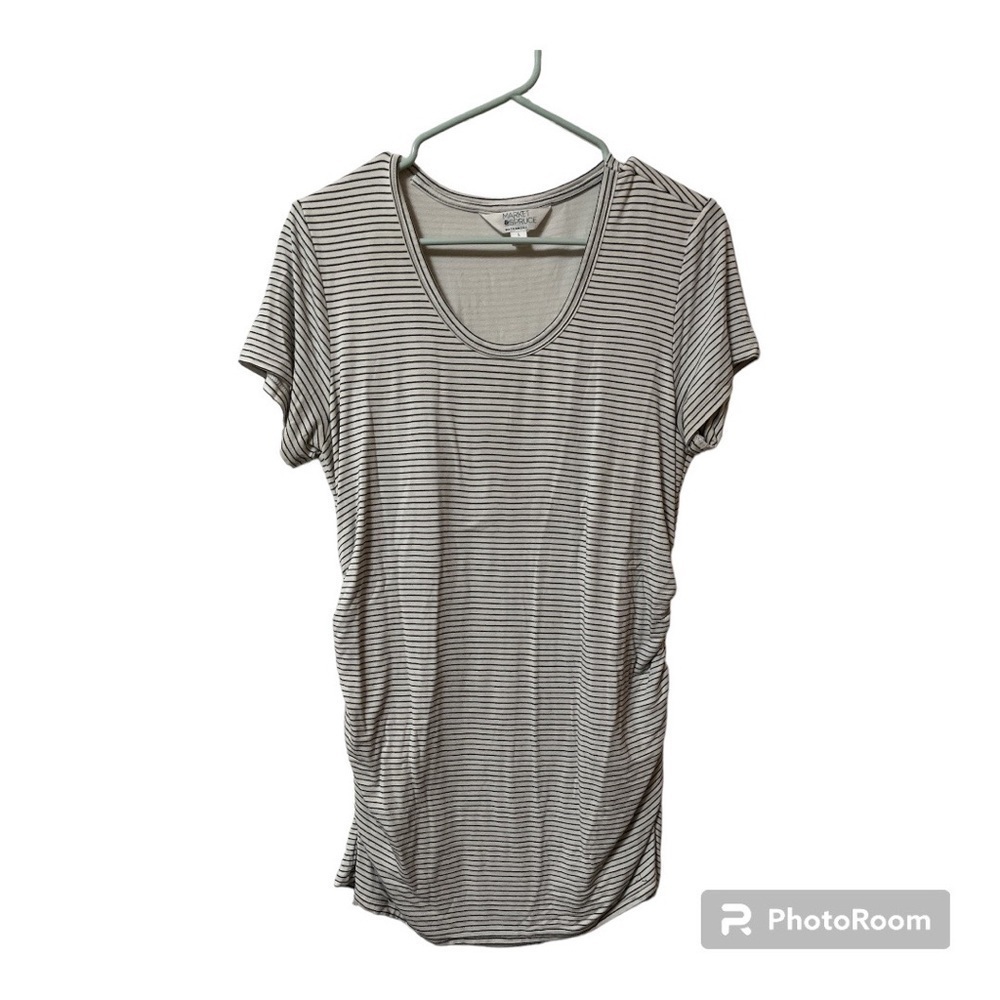 Market & Spruce Stitch Fix Maternity Striped Top